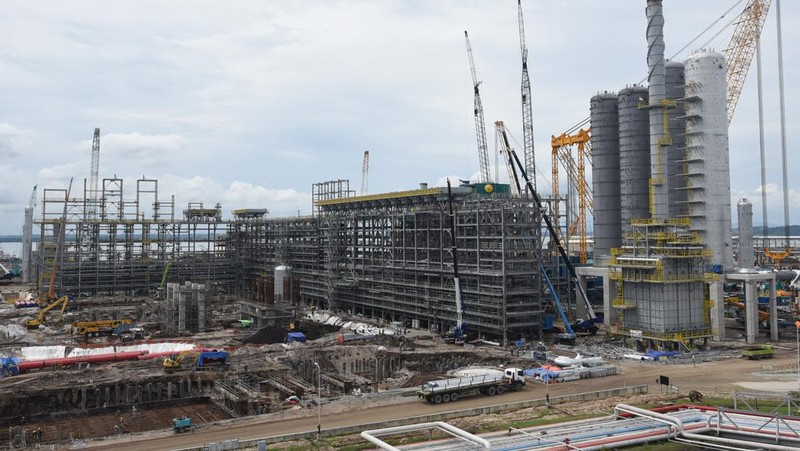 Proyek Kilang Raksasa Pertamina Balikpapan (Dok: Pertamina)
