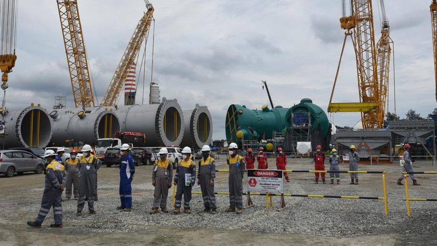 Proyek Kilang Raksasa Pertamina Balikpapan (Dok: Pertamina)