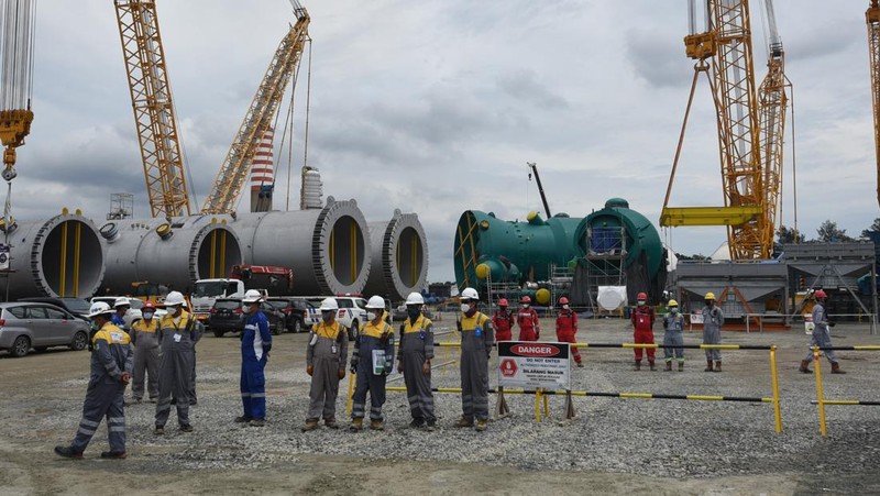 Proyek Kilang Raksasa Pertamina Balikpapan (Dok: Pertamina)