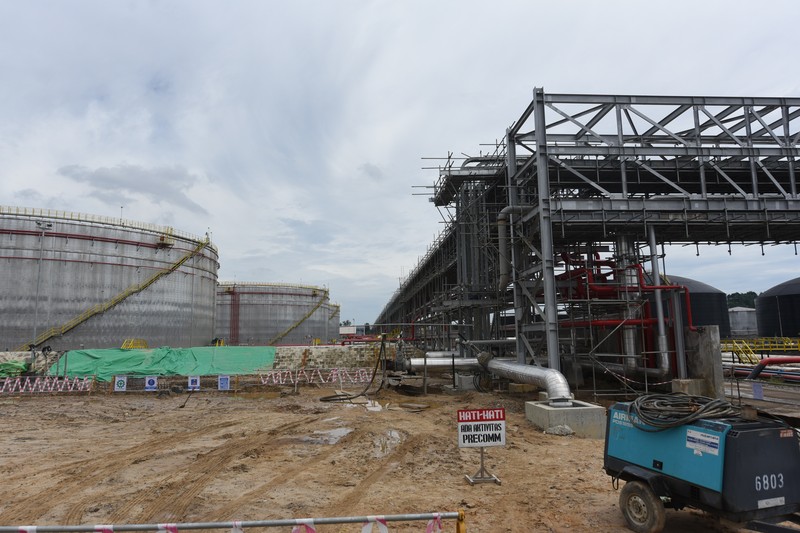 Proyek Kilang Raksasa Pertamina Balikpapan (Dok: Pertamina)