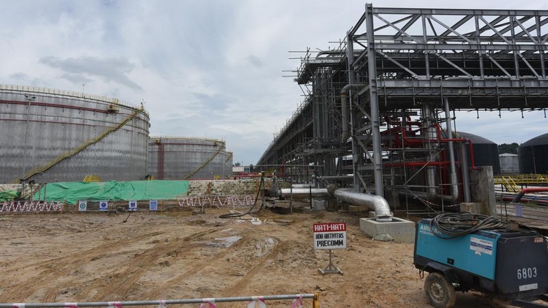 Proyek Kilang Raksasa Pertamina Balikpapan (Dok: Pertamina)
