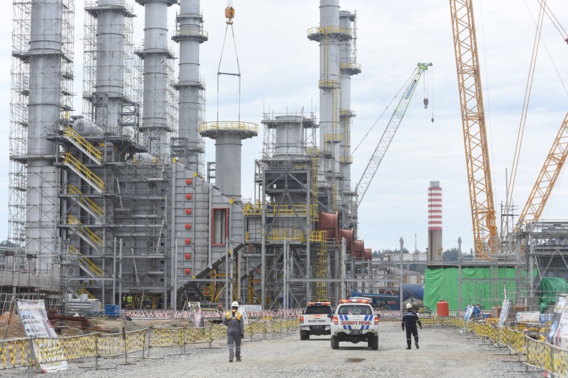 Proyek Kilang Raksasa Pertamina Balikpapan (Dok: Pertamina) Proyek Kilang Raksasa Pertamina Balikpapan (Dok: Pertamina)