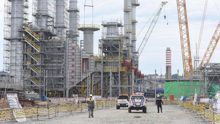 Proyek Kilang Raksasa Pertamina Balikpapan (Dok: Pertamina)