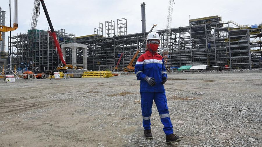 Proyek Kilang Raksasa Pertamina Balikpapan (Dok: Pertamina)