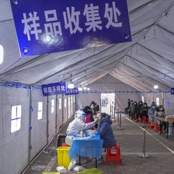 Potret Terbaru China Kala Omicron Menyerang