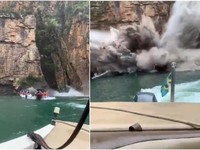 Mengerikan! Tebing Batu Tiba-tiba Ambruk, 8 Tewas di Brasil