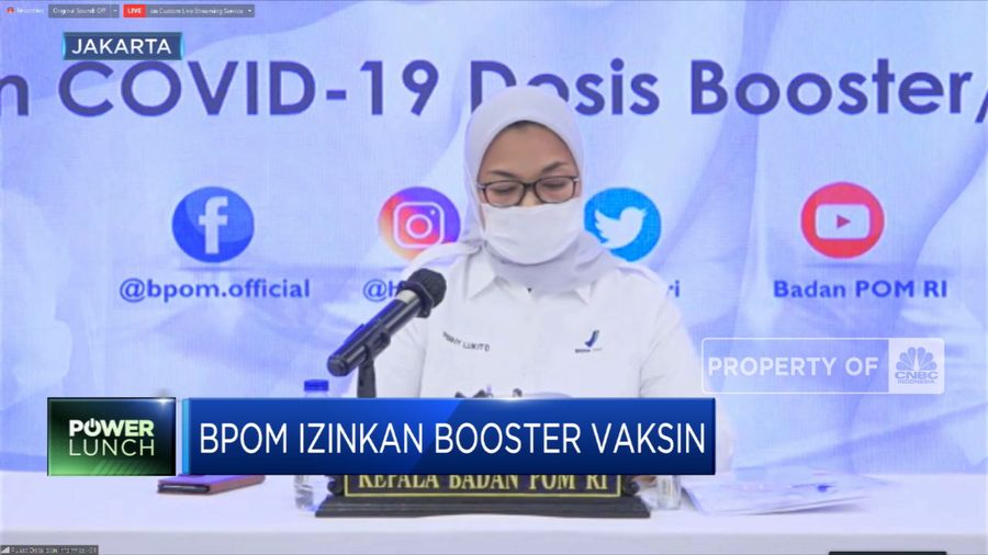 BPOM Izinkan Booster Vaksin
