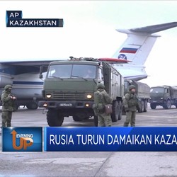 Rusia Turun Damaikan Kazakhstan