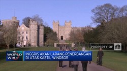Inggris Akan Larang Penerbangan di Atas Kastil Windsor