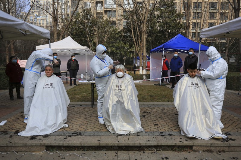 lonjakan kasus covid di China (AP/Sun Fanyue) lonjakan kasus covid di China (AP/Sun Fanyue)