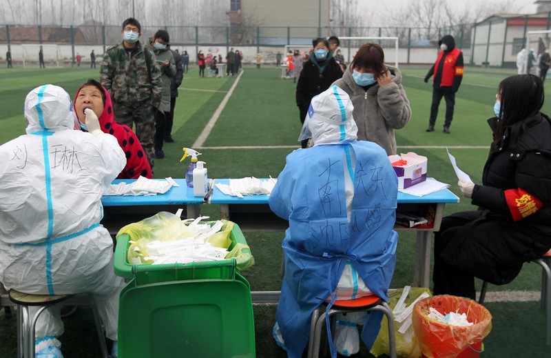 lonjakan kasus covid di China (AP/Sun Fanyue) lonjakan kasus covid di China (AP/Sun Fanyue)