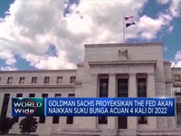 2022, The Fed Diproyeksikan Naikkan Suku Bunga Acuan 4 Kali