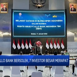 Allo Bank Bersolek, 7 Investor Besar Merapat