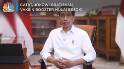 Simak, Pernyataan Jokowi Gratiskan Vaksin Booster Mulai Besok