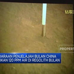 China Temukan Air di Bulan