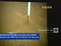 China Temukan Air di Bulan