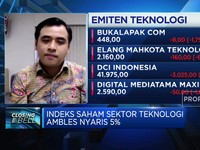 Saham Sektor Teknologi Ambles Nyaris 5%, IHSG Ditutup Melemah