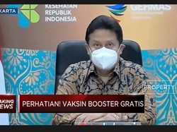 Menkes: Booster Vaksin Mulai 12 Januari dan Gratis!