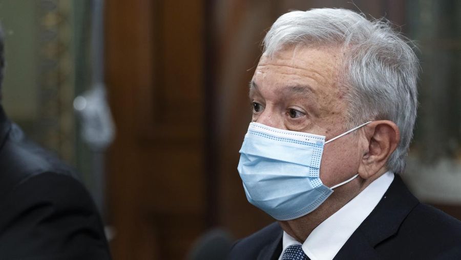 Presiden Meksiko, Andres Manuel Lopez Obrador. (AP/Alex Brandon)