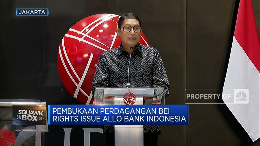 Rights Issue Allo Bank  (CNBC Indonesia TV)