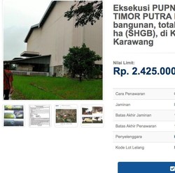 Tak Laku Dilelang, Aset Tommy Soeharto Nasibnya Gimana?