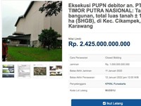 Tak Laku Dilelang, Aset Tommy Soeharto Nasibnya Gimana?