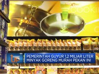 Pemerintah Guyur 1,2 Miliar Liter Minyak Goreng Murah