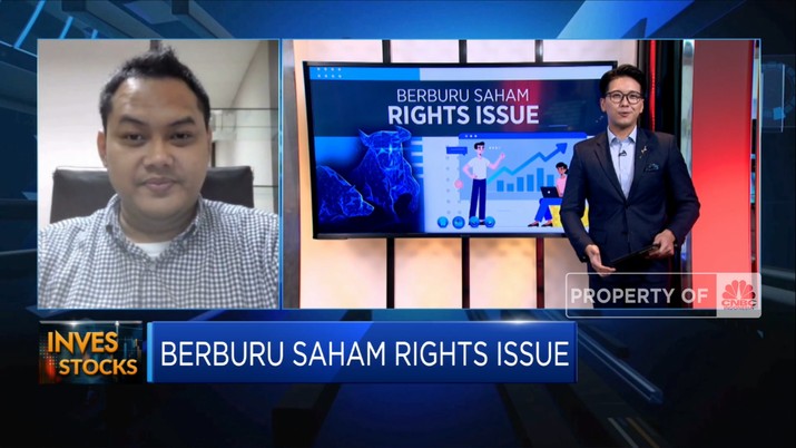 Jurus Berburu Cuan Dari Saham Rights Issue (CNBC Indonesia TV) Jurus Berburu Cuan Dari Saham Rights Issue (CNBC Indonesia TV)