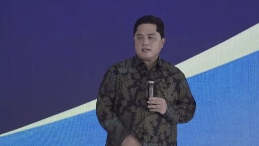 Launching BUMN Holding Pangan (Tangkapan layar youtube BUMN RI)