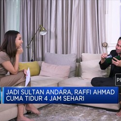 Mau Jadi Sultan? Raffi Ahmad Cuma Tidur 4 Jam Sehari