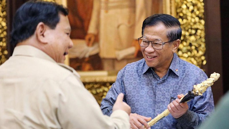 Prabowo bertemu purnawirawan TNI (Dok: Kemenhan)