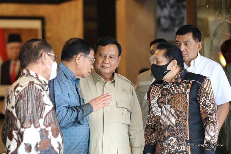 Prabowo bertemu purnawirawan TNI (Dok: Kemenhan)