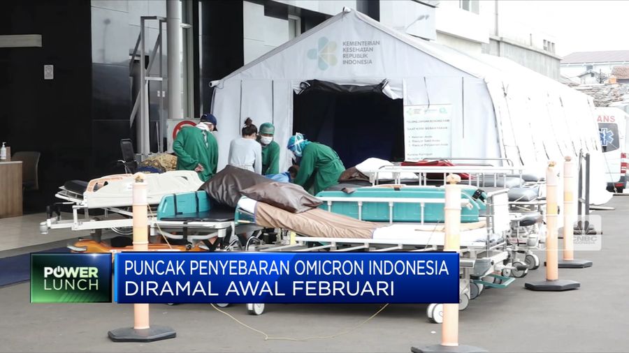 Puncak Penyebaran Omicron Indonesia Diramal Awal Februari