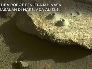 Robot Penjelajah NASA Bermasalah di Mars, Ada Alien?