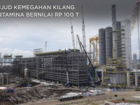Wujud Kemegahan Kilang Pertamina Bernilai Rp 100 Triliun