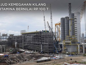 Wujud Kemegahan Kilang Pertamina Bernilai Rp 100 Triliun