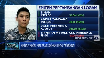Harga Komoditasnya Melesat, Saham Produsen Nikel Terbang