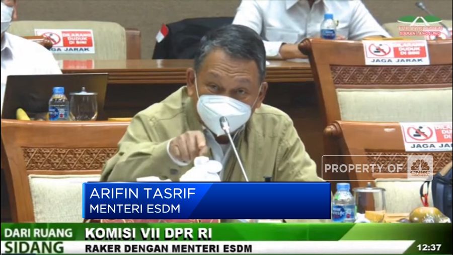 RAKER MENTERI ESDM