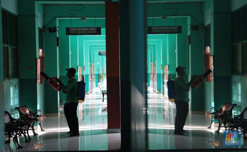 Sekolah SMAN 71 Jakarta (CNBC Indonesia/Muhammad Sabki)