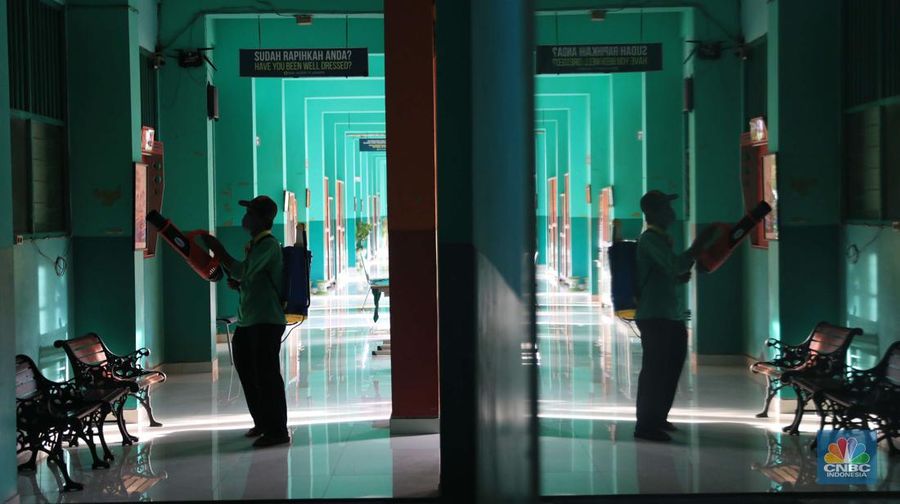 Sekolah SMAN 71 Jakarta (CNBC Indonesia/Muhammad Sabki)