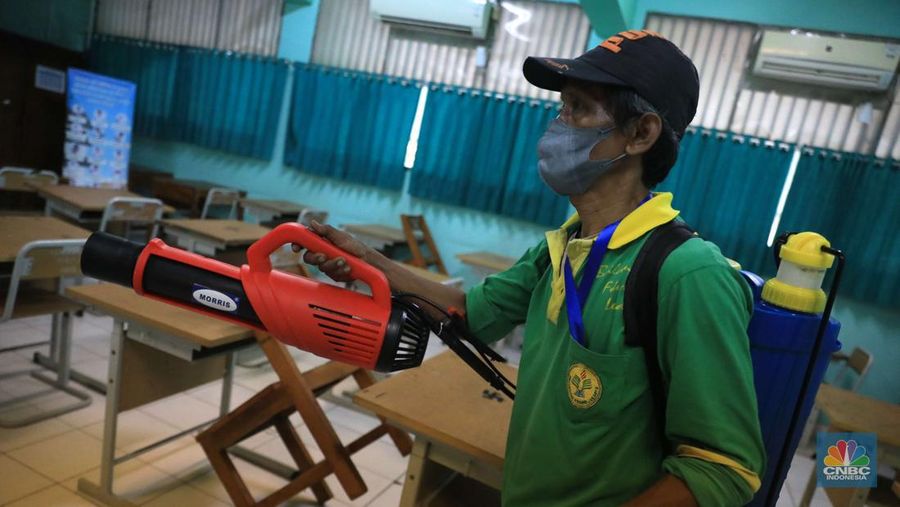 Sekolah SMAN 71 Jakarta (CNBC Indonesia/Muhammad Sabki)