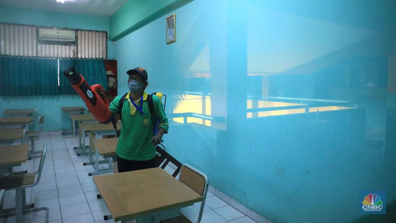 Sekolah SMAN 71 Jakarta (CNBC Indonesia/Muhammad Sabki)