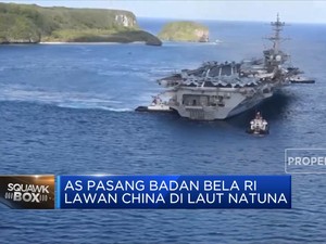 AS Pasang Badan Bela RI Lawan China di Laut Natuna