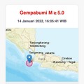 Terjadi Gempa M 6.7 di Banten, Terasa Sampai Jakarta