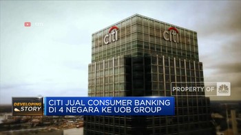 Citi Jual Bisnis Consumer Banking di 4 Negara ke UOB Group