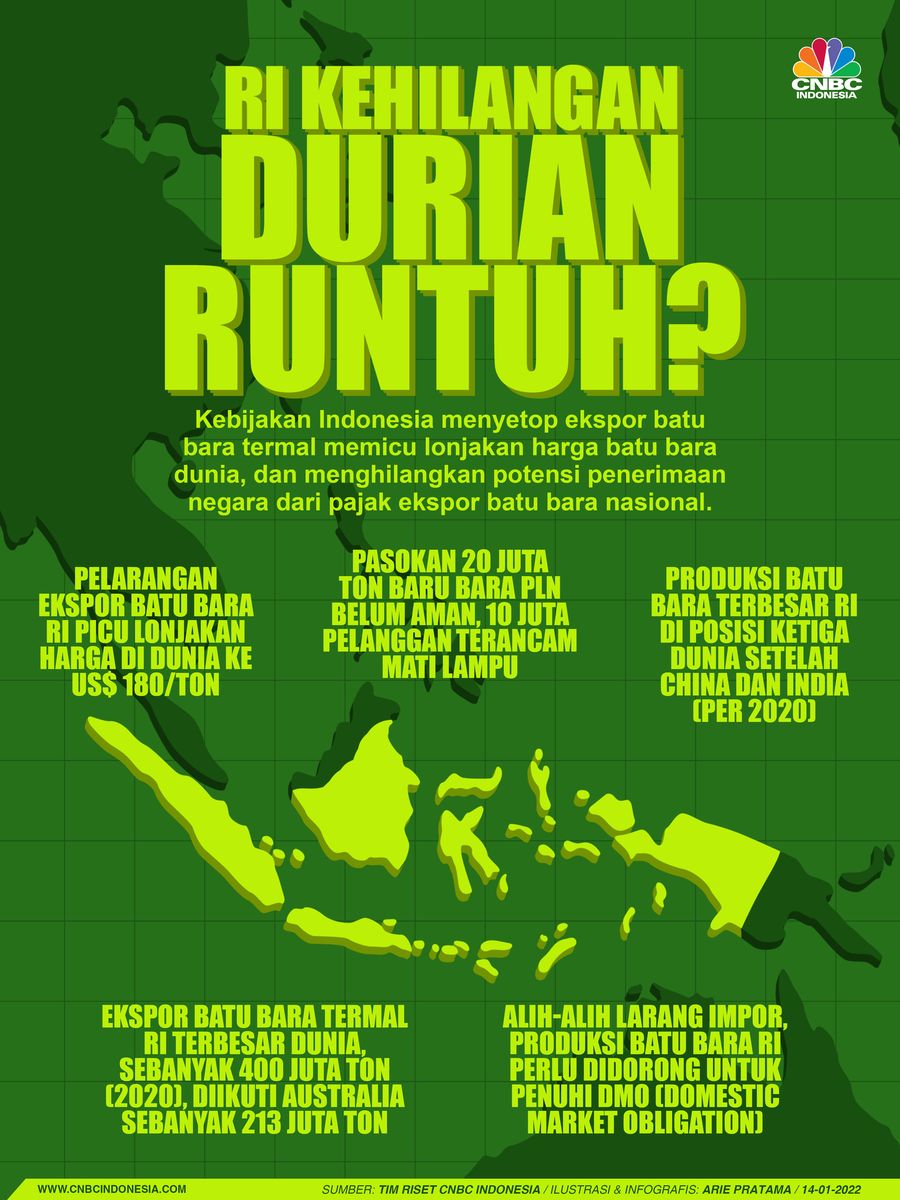 Infografis: RI Kehilangan “Durian Runtuh”?