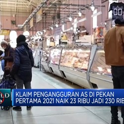 Awal Januari, Klaim Pengangguran AS Melonjak Jadi 230 Ribu