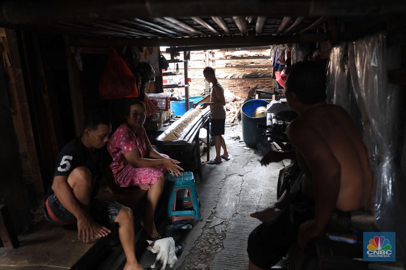 Pabrik tempe di kawasan Sunter, Jakarta (CNBC Indonesia/Muhammad Sabki) Pabrik tempe di kawasan Sunter, Jakarta (CNBC Indonesia/Muhammad Sabki)