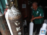 Omicron Muncul, Pembelian Tabung Oksigen Nanjak Pelan-pelan