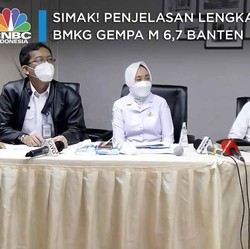 Simak! Penjelasan Lengkap BMKG Gempa M 6,7 Banten